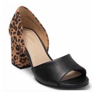 Seychelles Leopard Block Heel
